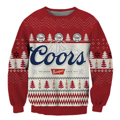 3D Fun Printed Christmas Ugly Sweatshirt Series 878