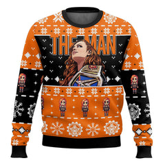 Becky Lynch The Man WWE Ugly Sweater