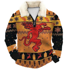Christmas Ugly Quarter Zip Sweatshirt Collection 103