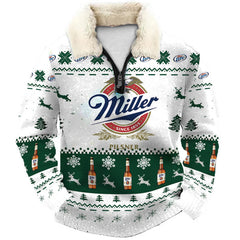 Christmas Ugly Quarter Zip Sweatshirt Collection 256