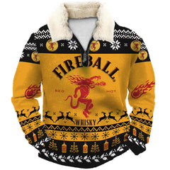 Golden Ember & Onyx Ugly Quarter Zip Sweatshirt