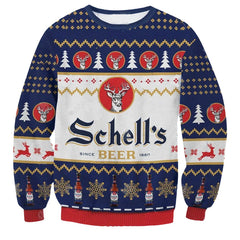 3D Fun Printed Christmas Ugly Sweatshirt Series1008