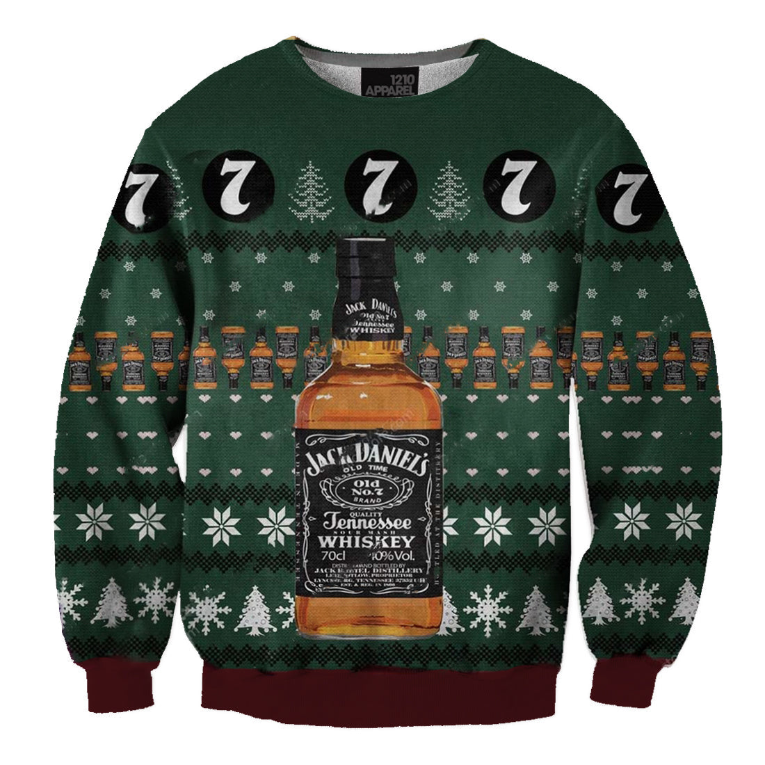 3D Fun Printed Christmas Ugly Sweatshirt Series 373