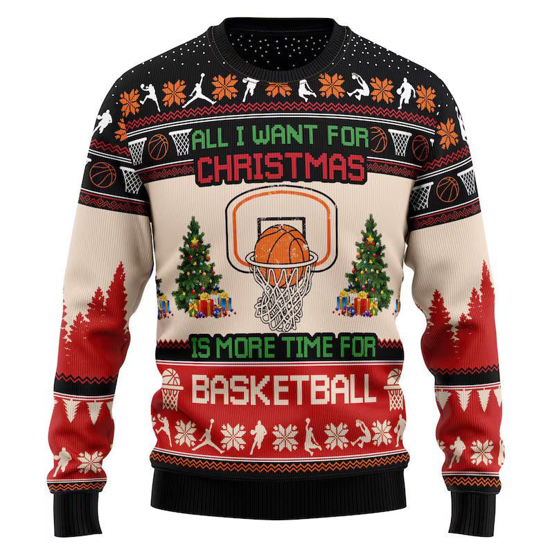 Basketball Ugly Sweater