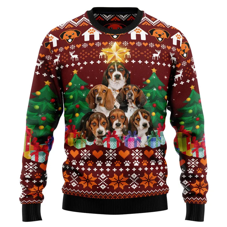 Beagle Dog Ugly Sweater