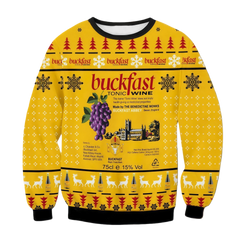 Buckfast Christmas Ugly Sweatshirt Series 033