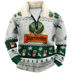 Christmas Ugly Quarter Zip Sweatshirt Collection 050