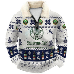 Christmas Ugly Quarter Zip Sweatshirt Collection 214