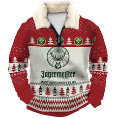 Christmas Ugly Quarter Zip Sweatshirt Collection 218