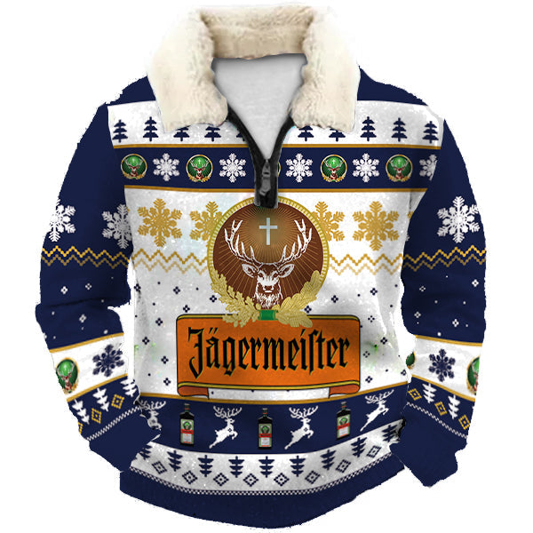 Christmas Ugly Quarter Zip Sweatshirt Collection 224