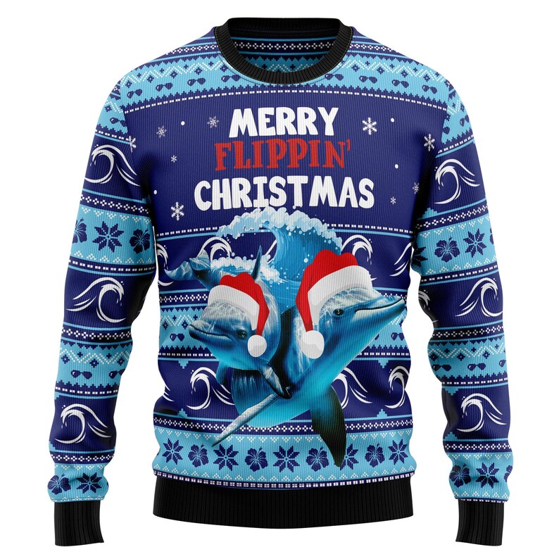 Merry Flippin'  Ugly Sweater