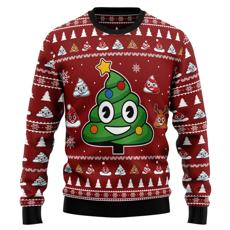 Poop Emoji Ugly Sweater