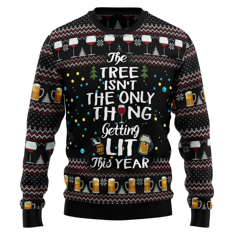 The Tree Party Knit Ugly Sweater